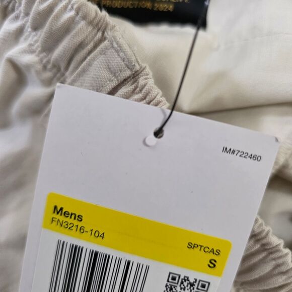 Nike Life Woven Camp Shorts Light Orewood Brown Off-White FN3216-104 Men's Small - Picture 14 of 14